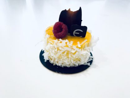 Coconut Mango Cheesecake