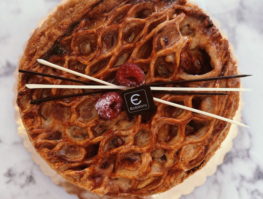 Deep Dish Apple, Pear & Cranberry Tart