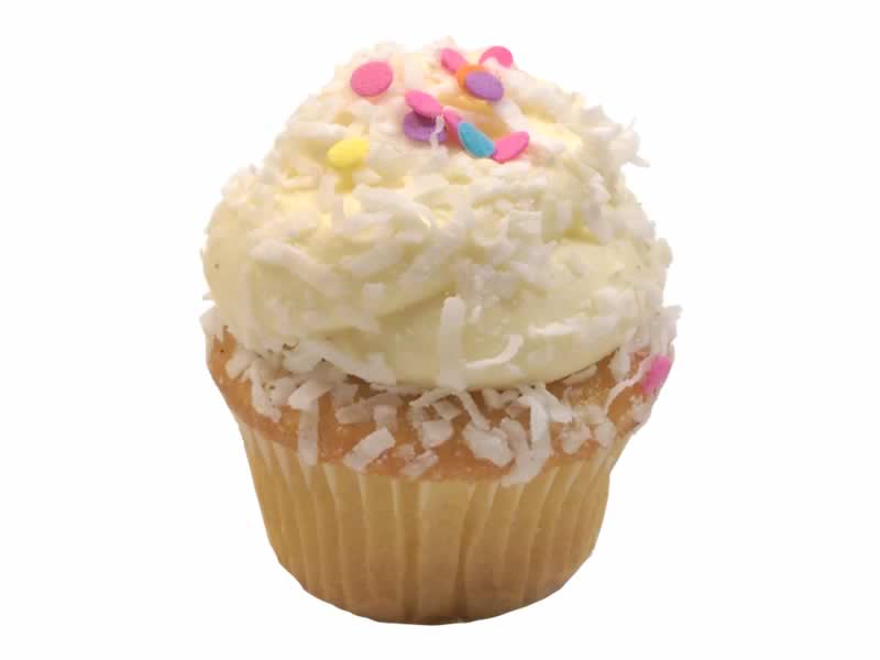 Snowball Cupcake Eclairons